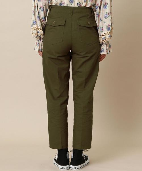 Another Edition（アナザーエディション）の「ベイカーパンツ（カーゴパンツ・レディース・オリーブ/ワイン・SMALL/MEDIUM）」の3枚目の写真