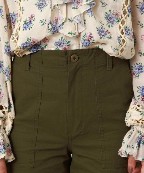Another Edition（アナザーエディション）の「ベイカーパンツ（カーゴパンツ・レディース・オリーブ/ワイン・SMALL/MEDIUM）」の15枚目の写真