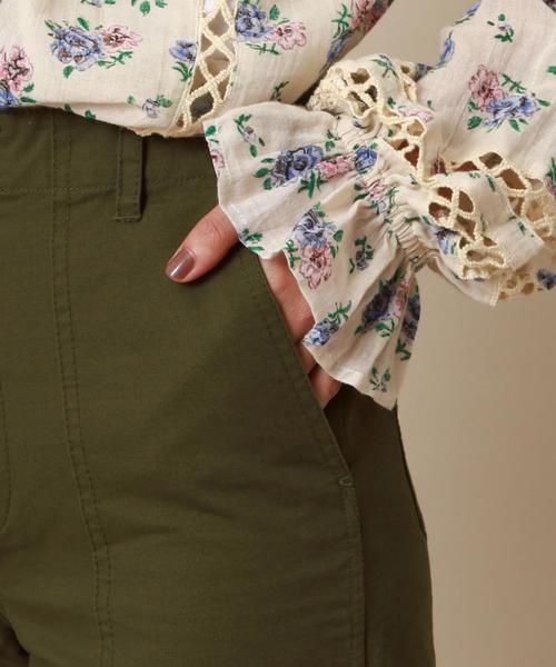 Another Edition（アナザーエディション）の「ベイカーパンツ（カーゴパンツ・レディース・オリーブ/ワイン・SMALL/MEDIUM）」の16枚目の写真