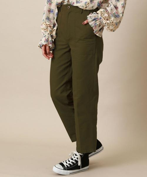 Another Edition（アナザーエディション）の「ベイカーパンツ（カーゴパンツ・レディース・オリーブ/ワイン・SMALL/MEDIUM）」の20枚目の写真