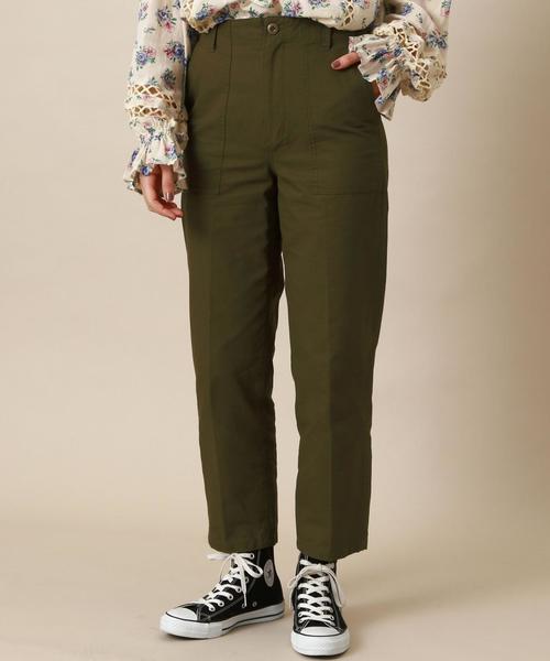 Another Edition（アナザーエディション）の「ベイカーパンツ（カーゴパンツ・レディース・オリーブ/ワイン・SMALL/MEDIUM）」の9枚目の写真