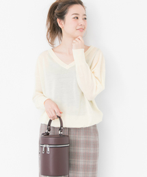 URBAN RESEARCH | ウォッシャブルウールVネックニット(ニット/セーター)