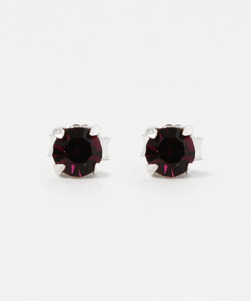 TONE SELECT GOODS（トーンセレクトグッズ）の「【925 SILVER ACC】誕生石ピアスSV925(OG)（ピアス（両耳用）・レディース・その他3/その他4/その他1/その他2/その他5/その他6/その他7/その他8/その他9/その他10/その他11/その他12・FREE）」の2枚目の写真