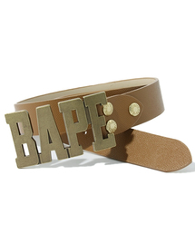 A bathing ape 初期　レザー　ベルト　bape Ⅱ bape 黒 A BATHING APE - A bathing ape 初期 レザー ベルト bape Ⅱ