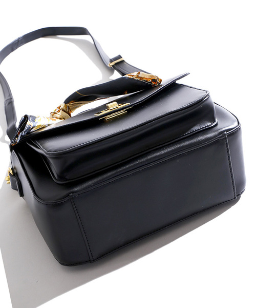 WEGO（ウィゴー）の「WEGO/【2点セット】スカーフ付きショルダーバッグ（ショルダーバッグ・レディース・ブラック/ブラウン/レッド/その他1・FREE）」の10枚目の写真