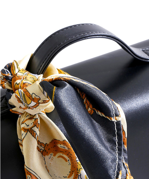 WEGO（ウィゴー）の「WEGO/【2点セット】スカーフ付きショルダーバッグ（ショルダーバッグ・レディース・ブラック/ブラウン/レッド/その他1・FREE）」の18枚目の写真