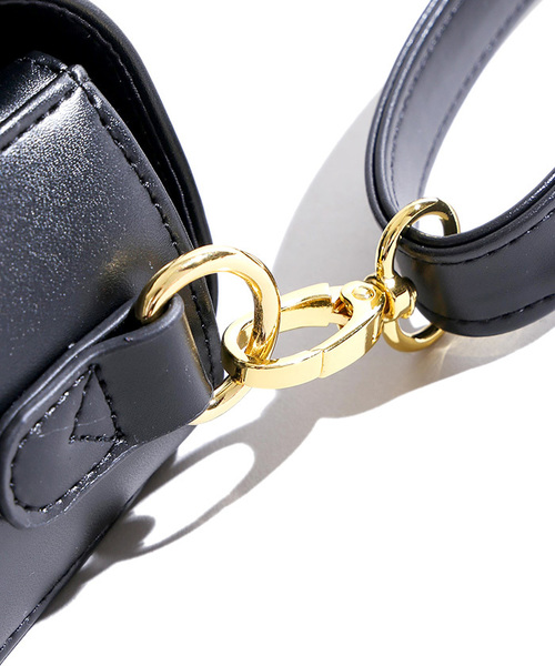 WEGO（ウィゴー）の「WEGO/【2点セット】スカーフ付きショルダーバッグ（ショルダーバッグ・レディース・ブラック/ブラウン/レッド/その他1・FREE）」の15枚目の写真