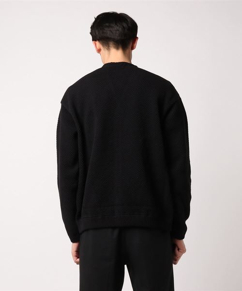 crepuscule（クレプスキュール）の「◇CREPUSCULE / クレプスキュール 別注 CARDIGAN（カーディガン/ボレロ・メンズ・ブラック/カーキ/オレンジ/マスタード・MEDIUM/SMALL）」の6枚目の写真