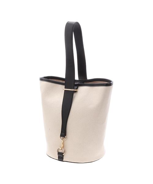 koe（コエ）の「Wフェイス2WAYキャンバスバッグ（トートバッグ・レディース・ブラック/シルバー・FREE）」の10枚目の写真