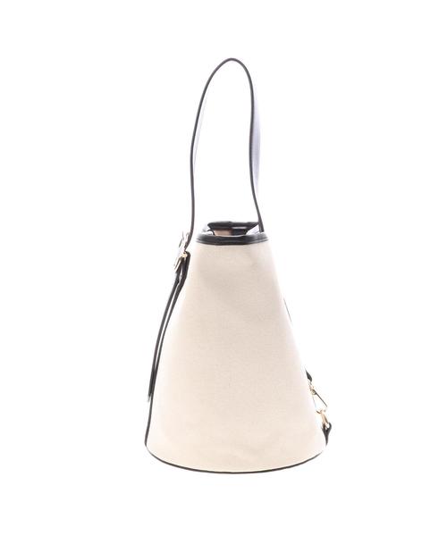 koe（コエ）の「Wフェイス2WAYキャンバスバッグ（トートバッグ・レディース・ブラック/シルバー・FREE）」の5枚目の写真