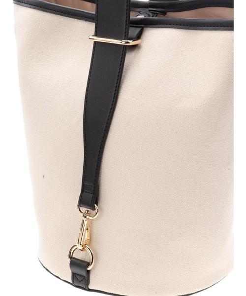 koe（コエ）の「Wフェイス2WAYキャンバスバッグ（トートバッグ・レディース・ブラック/シルバー・FREE）」の8枚目の写真