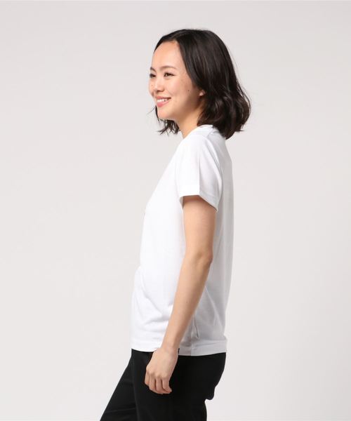 HELLY HANSEN（ヘリーハンセン）の「ヘリーハンセン　ウィメンズグラフィックＴシャツ / ショートスリーブアニマルフレンドティー（Tシャツ/カットソー・レディース・ホワイト/ミックスグレー/ダークブルー・LARGE/MEDIUM）」の4枚目の写真