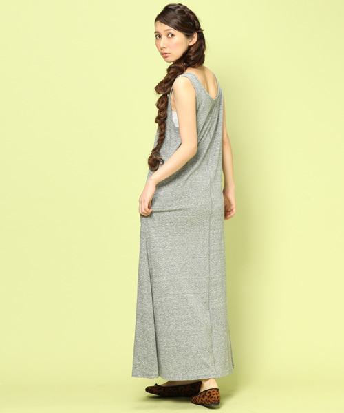 green label relaxing(グリーンレーベルリラクシング)の「■■■GC リヨセルC マキシワンピース NS(ワンピース・レディース・ブラック/グレー/ターコイズブルー/コバルトブルー/イエロー・36/38)」の8枚目の写真