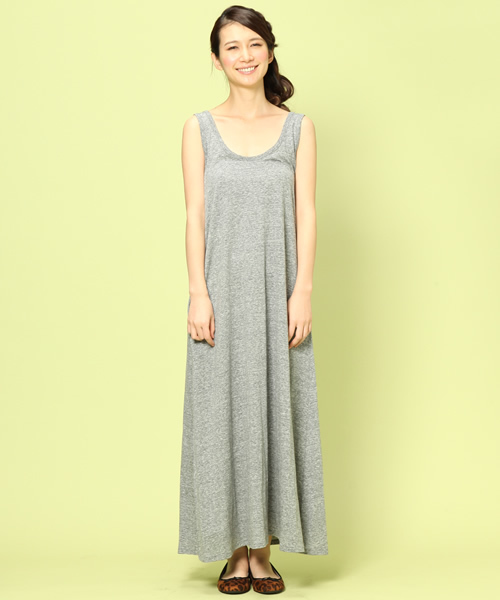 green label relaxing(グリーンレーベルリラクシング)の「■■■GC リヨセルC マキシワンピース NS(ワンピース・レディース・ブラック/グレー/ターコイズブルー/コバルトブルー/イエロー・36/38)」の12枚目の写真