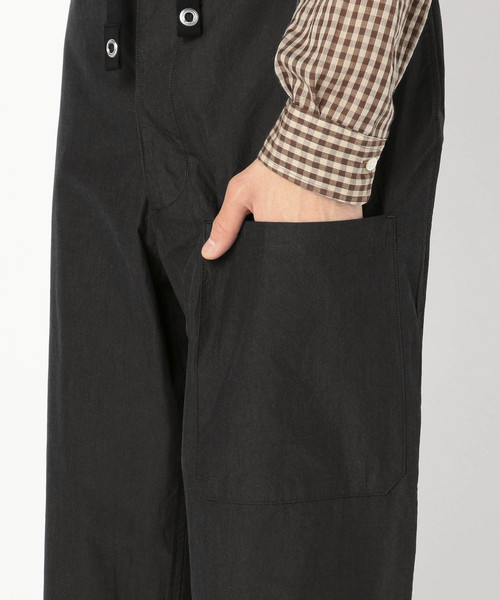 Kaptain Sunshine（キャプテン サンシャイン）の「【KAPTAIN SUNSHINE】ワイドイージーパンツ MEN（その他パンツ・メンズ・グレイッシュベージュ/チャコール・30/32）」の9枚目の写真