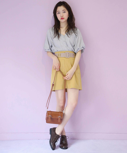 one after another NICE CLAUP（ワンアフターアナザーナイスクラップ）の「柄アソートブラウス（シャツ/ブラウス・レディース・ストライプ/ドット/チェック/オフホワイト/レッド系その他・FREE）」の14枚目の写真