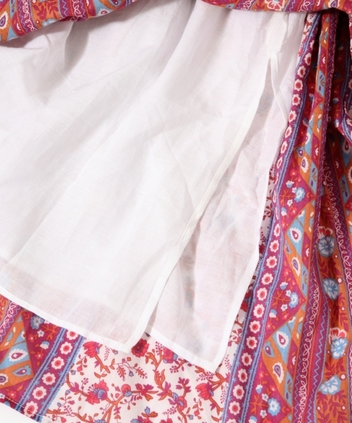 LOWRYS FARM（ローリーズファーム）の「ペイズリーマキシスカート　786673 （スカート・レディース・パープル/オレンジ・FREE）」の11枚目の写真