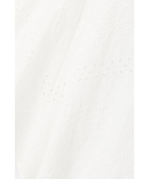 NATURAL BEAUTY BASIC（ナチュラルビューティーベーシック）の「エンブロイダリーブラウス（シャツ/ブラウス・レディース・ホワイト系その他/ネイビー/グリーン・MEDIUM）」の9枚目の写真