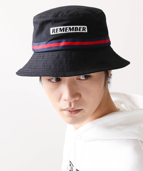 WEGO（ウィゴー）の「WEGO/ロゴラインバケットハット（ハット・レディース・ホワイト/ベージュ/ブラック・FREE）」の13枚目の写真