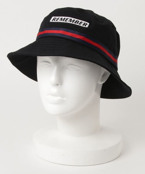 WEGO（ウィゴー）の「WEGO/ロゴラインバケットハット（ハット・レディース・ホワイト/ベージュ/ブラック・FREE）」の10枚目の写真