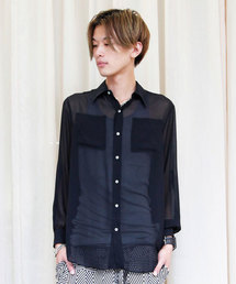 603 | 603 シフォンビックシャツ(シャツ/ブラウス)