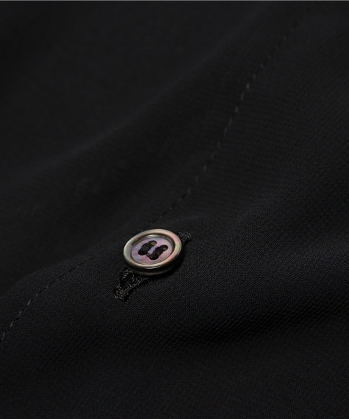 603（ロクマルサン）の「603 シフォンビックシャツ（シャツ/ブラウス・メンズ・ブラック・FREE）」の5枚目の写真