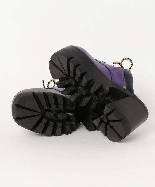 Jeffrey Campbell（ジェフリーキャンベル）の「キャタピラソール厚底ミュール（その他シューズ・レディース・ブラック/パープル系その他・38/37/35/36/39）」の4枚目の写真