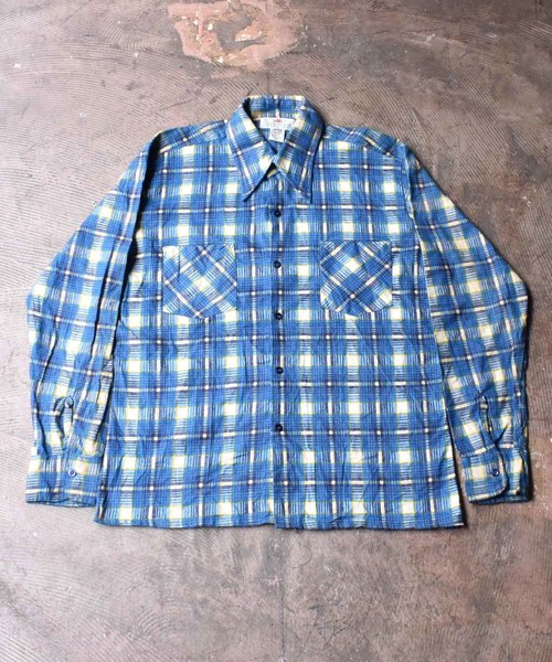 Vintage ヴィンテージ の ヴィンテージ古着 Fruit Of The Loom チェック柄フランネルシャツ シャツ ブラウス Wear