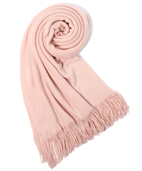 Ray BEAMS（レイビームス）の「△Ray BEAMS / 無地ストール（ストール/ショール・レディース・ホワイト系その他/グレー/ピンク/サックスブルー・ONE SIZE）」の4枚目の写真