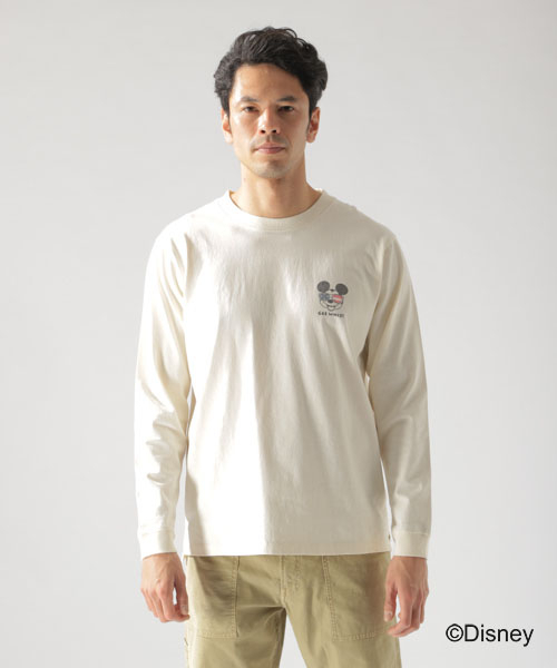 BAYFLOW(ベイフロー)の「【Disney(ディズニー)】サーフプリントL/S T(Tシャツ/カットソー・メンズ・ホワイト/オフホワイト/ピンク/イエロー・SMALL/MEDIUM/LARGE)」の20枚目の写真