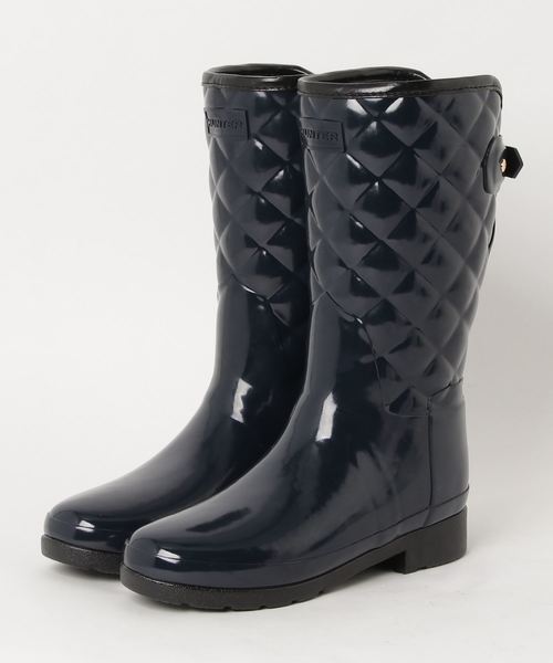 ∴【HUNTER/ハンター】REFIND GLOSS QUILT SHORT WFS1029RGL HUT