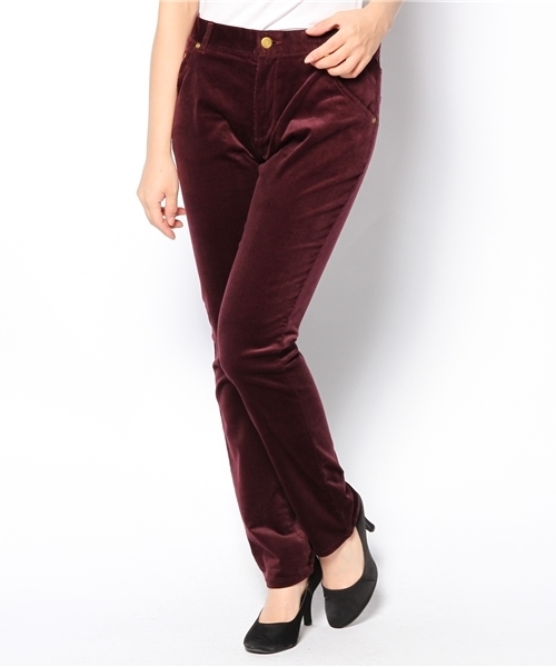 SHIPS for women(シップスフォーウィメン)の「DRESS コーデュロイ スキニー(スラックス・レディース・チャコールグレー/ベージュ/パープル/ホワイト/ブラック・40/36/38)」の5枚目の写真