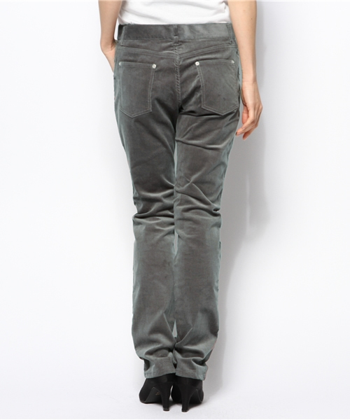 SHIPS for women(シップスフォーウィメン)の「DRESS コーデュロイ スキニー(スラックス・レディース・チャコールグレー/ベージュ/パープル/ホワイト/ブラック・40/36/38)」の7枚目の写真