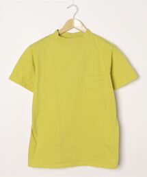 【MADE IN USA】S/S MOCK NECK POCKET TEE / ショートスリーブ モックネックポケットT