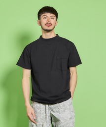 Goodwear(Since1983) | 【MADE IN USA】S/S MOCK NECK POCKET TEE / ショートスリーブ　モックネックポケットＴ(Tシャツ/カットソー)