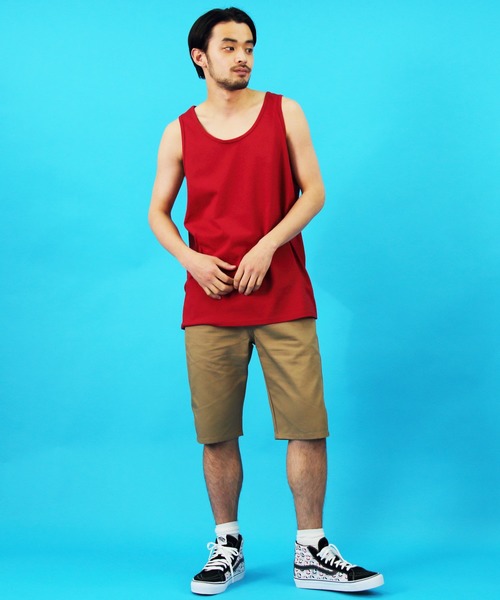 GILDAN（ギルダン）の「GILDAN タンクトップ（タンクトップ・メンズ・ワイン/グレー/ホワイト/ブラック/ネイビー・M/L/XL/S）」の20枚目の写真