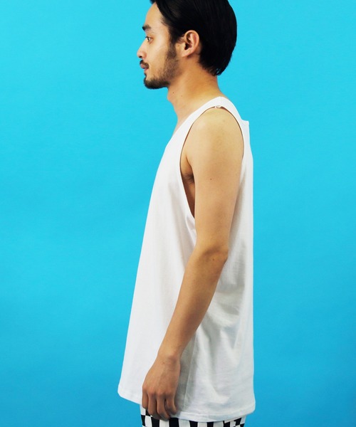 GILDAN（ギルダン）の「GILDAN タンクトップ（タンクトップ・メンズ・ワイン/グレー/ホワイト/ブラック/ネイビー・M/L/XL/S）」の17枚目の写真