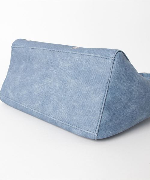 Petit Honfleur（プチオンフルール）の「スターズトートバッグ（トートバッグ・レディース・ブラック/ブルー・フリー）」の5枚目の写真