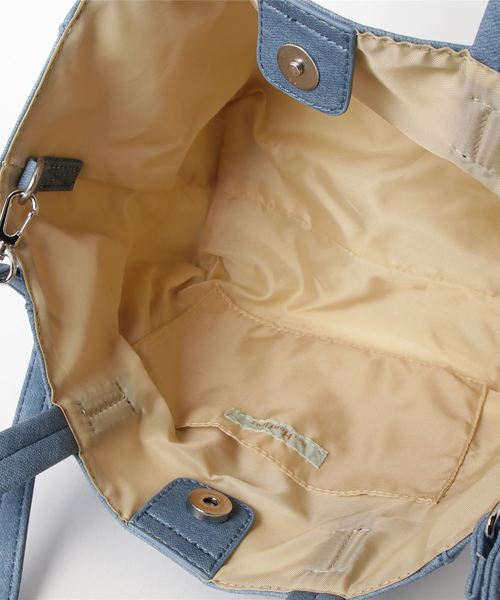 Petit Honfleur（プチオンフルール）の「スターズトートバッグ（トートバッグ・レディース・ブラック/ブルー・フリー）」の3枚目の写真