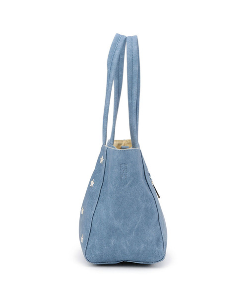 Petit Honfleur（プチオンフルール）の「スターズトートバッグ（トートバッグ・レディース・ブラック/ブルー・フリー）」の7枚目の写真