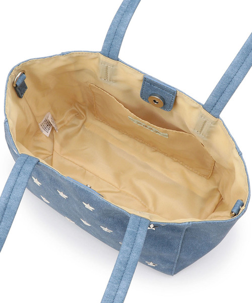 Petit Honfleur（プチオンフルール）の「スターズトートバッグ（トートバッグ・レディース・ブラック/ブルー・フリー）」の16枚目の写真