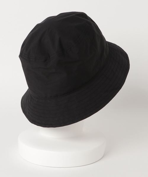 KIJIMA TAKAYUKI（キジマ　タカユキ）の「KIJIMA TAKAYUKI / コットンナイロンバケットハット（ハット・メンズ・ライトグレー/ブラック・2）」の3枚目の写真