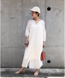 TODAYFUL | コットンギャザーワンピース(ワンピース)