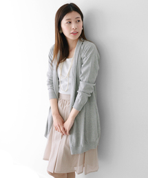 URBAN RESEARCH DOORS WOMENS | DOORS コットンロングルーズカーデ(カーディガン/ボレロ)