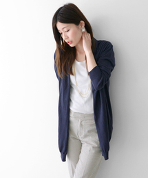 URBAN RESEARCH DOORS WOMENS | DOORS コットンロングルーズカーデ(カーディガン/ボレロ)