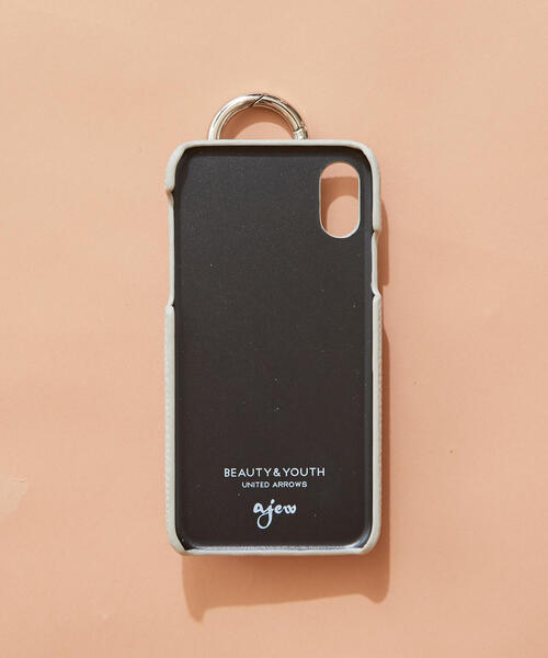 ajew（エジュー）の「【別注】＜AJEW＞∴コンビカラ― iPhone X/XS ケース（スマホケース/カバー・レディース・ライトグレー/ブラウン・FREE）」の9枚目の写真