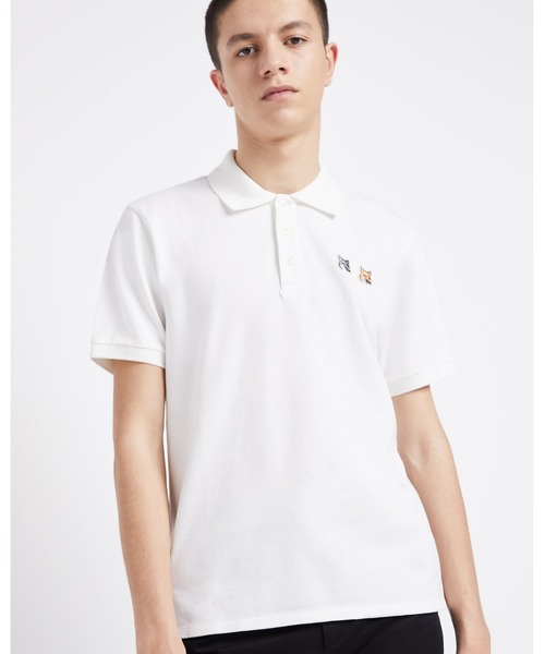 Maison Kitsune(メゾンキツネ)の「POLO DOUBLE FOX HEAD PATCH(ポロシャツ・メンズ・ホワイト系その他/ブラック系その他・S/M/L/XL/XS/XXS)」の17枚目の写真