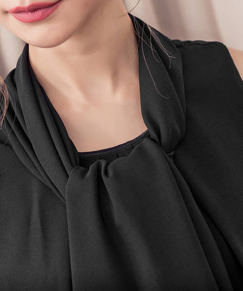 Cinderella（シンデレラ）の「パーティードレス パンツドレス 結婚式 パーティードレス パンツドレス パンツスタイル セットアップ（パンツドレス・レディース・ベージュ/ブラック/ネイビー・XX-LARGE/MEDIUM/LARGE/SMALL/X-LARGE）」の17枚目の写真