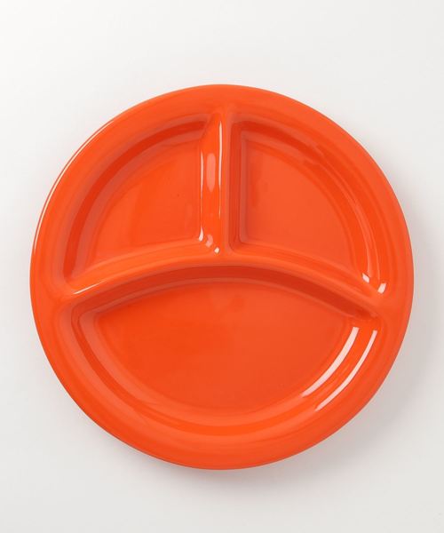 BAUER POTTERY(バウアーポッタリー)の「BAUER POTTERY / バウアーポッタリー GRILL PLATE(食器)」|オレンジ