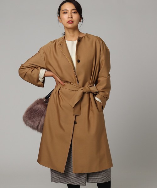 セール ソフィアブレンドノーカラーコート ノーカラーコート Untitled アンタイトル のノーカラーコート ソフィアブレンドノーカラーコート 153 19 02 をセール価格で購入できます Untitled ノーカラーコート Untitled アンタイトル の